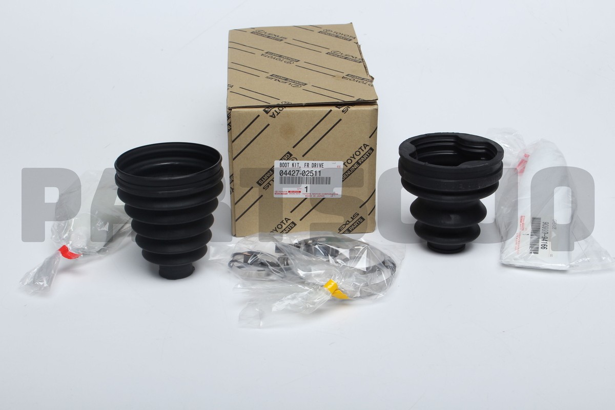 0442702511 Genuine Toyota BOOT KIT, FRONT DRIVE SHAFT, IN 0442702511 Genuine Toyota BOOT KIT, FRONT DRIVE SHAFT, IN