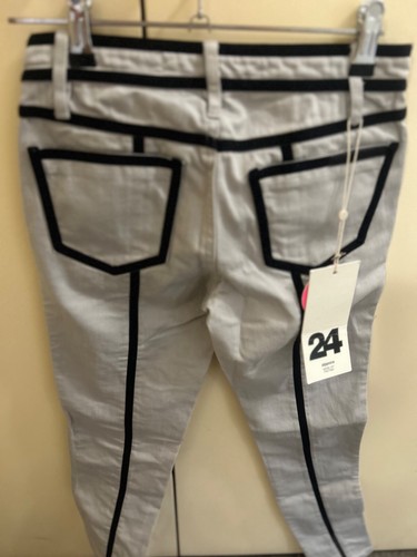 SASS & BIDE - LADIES GREY PANTS WITH BLACK STRIPE - SIZE 24/6 - BNWT RPP $230 - Picture 5 of 6