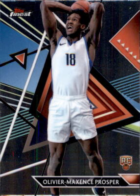 177 Olivier-Maxence Prosper Dallas Mavericks Base Topps Finest Basketball 23/24