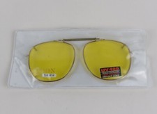 Vintage Clip-on Sunglasses Driving Lens High Density UV400 Square Polarized 58mm