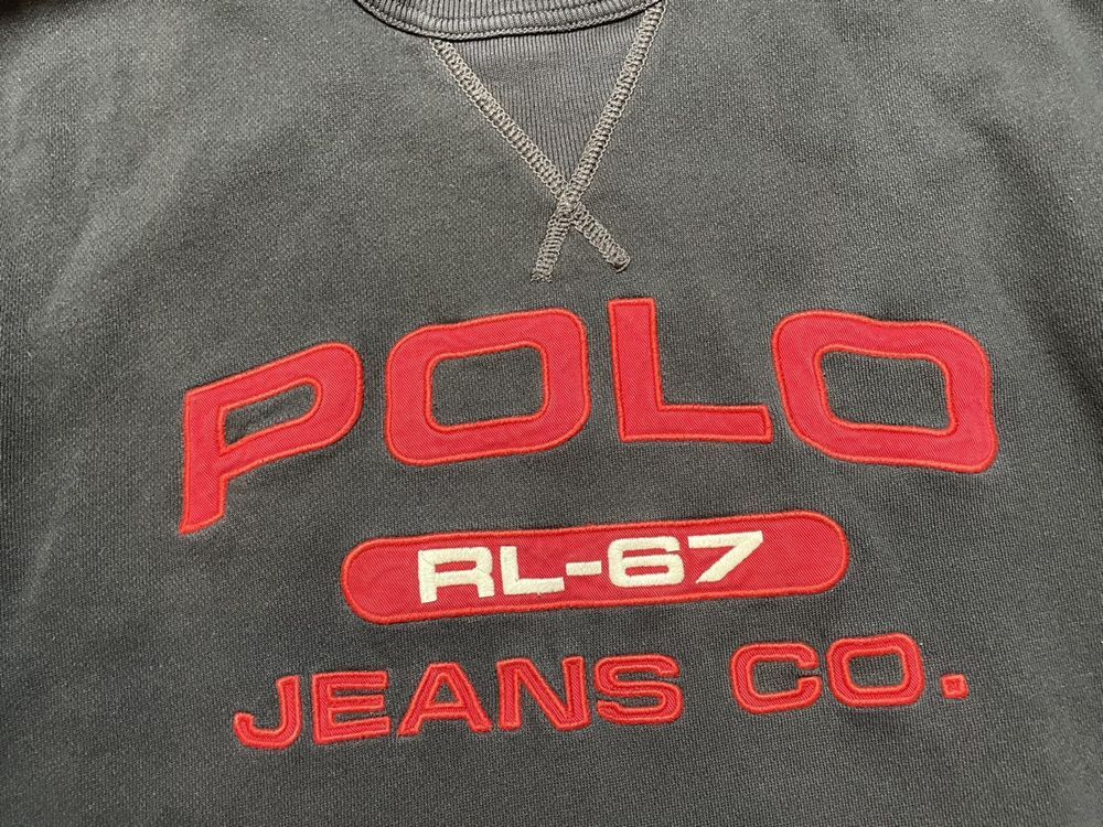 Vintage Polo Ralph Lauren Jeans Company Sweatshirt RL-67 Y2K