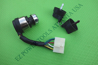 #ad Yamakoyo Gas Generator Electric Start Ignition Key Switch Type B Special 7 Wire $49.99
