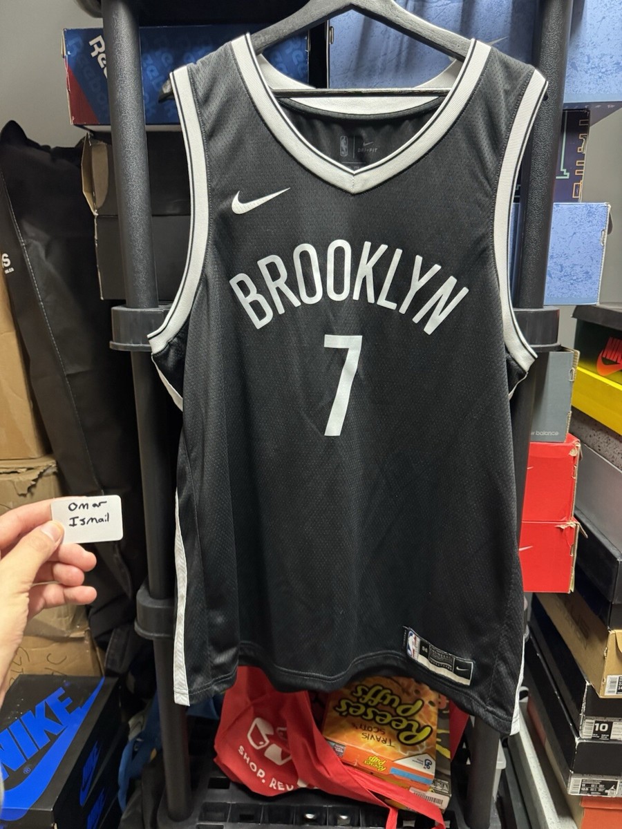 NEW Kevin Durant Brooklyn Nets #7 Nike Swingman Jersey Men's XXL