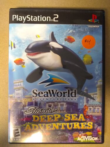 SeaWorld Adventure Park: Shamu's Deep Sea Adventures PlayStation 2 PS2*Complet* - Photo 1/4