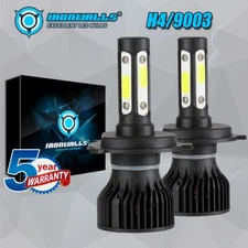 Ironwalls LED Headlight Bulb High Low White 6500K for Honda CR-V CRV 2007-2014