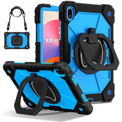 Kid Shockproof Handle Tough Heavy Duty Strap Case Cover For Huawei MatePad 11.5" - Picture 21 of 30