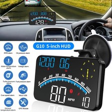Digital Speedometer Universal Gps Car Hud Head Up Display Mph Overspeed Alarm 5 Digital Speedometer Universal Gps Car Hud Head Up Display Mph Overspeed Alarm 5
