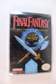 Final Fantasy (Nintendo NES, 1985) Authentic, w/ box/manual, sleeve, tested