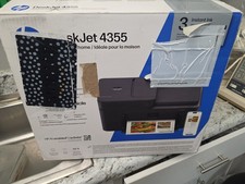 HP DeskJet 4355 All-in-One Inkjet Printer, Color Mobile Print, Copy, Scan. Open