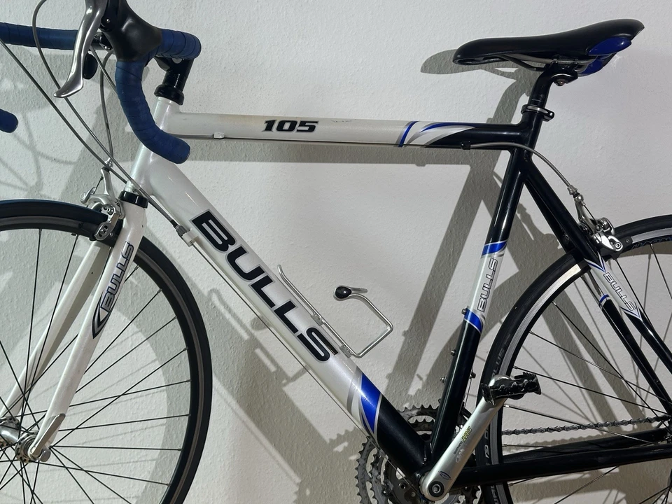 Bulls Rennrad 105, Blau, Rahmengröße 57 Cm, Schimanoschaltung, 18 Gänge - Bild 2 von 4