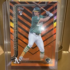 Topps 2025 Update Series Nick Kurtz US201 Rookie Oakland Athletics
