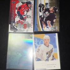 Upper Deck NHL Artistic Impressions Card Lot 4 Cards Ovechkin, Bondra, Graham