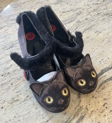 NWT Dark Chocolate design Hot Chocolate Design cat noir heels
