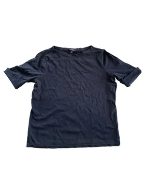 Ralph Lauren T-Shirt Manches Longues Femme Noir Casual (INT L, EU 40) - Photo 1/4