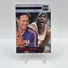 1993 Pocket Pages Michael Jordan Nolan Ryan Free Sample Promo #56 - 