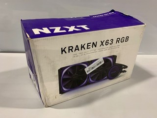 NZXT Kraken X63 RGB 280mm Liquid Cooler with AER RGB Fans