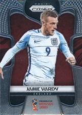 2018 Panini Prizm World Cup #65 Jamie Vardy England Soccer Card