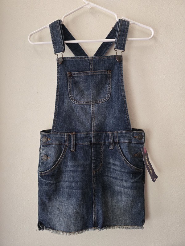 Girls SIZE L Blue Jean Skirtall Cherokee NWT