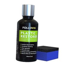 Plastic Restorer for Cars - Black Trim Restorer Ceramic Coating, 30ml