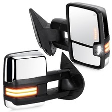 Towing Mirrors 2007-2013 Fit For Chevy Silverado Sierra 1500 2500hd 3500