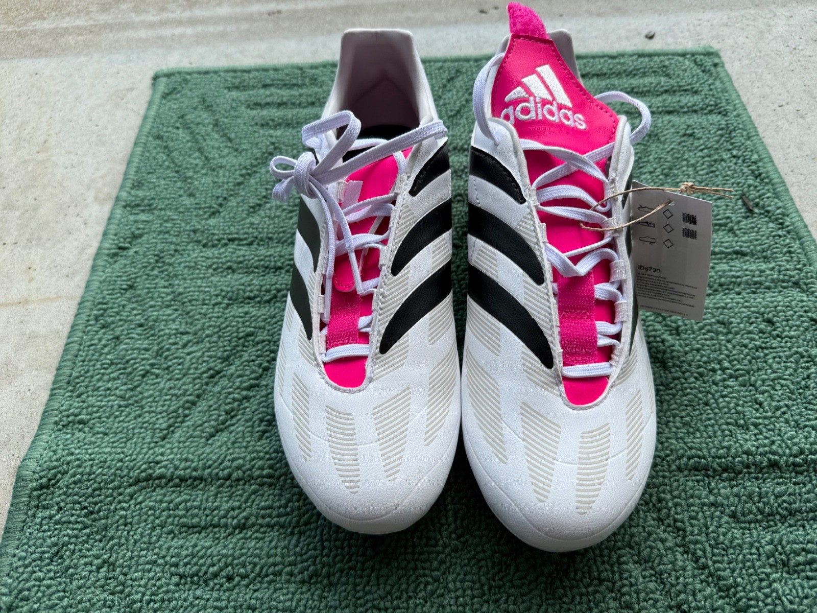 ID6790 Adidas Predator Precision .3 FG Archive Pack Size 7.5 Soccer Cleats image 3
