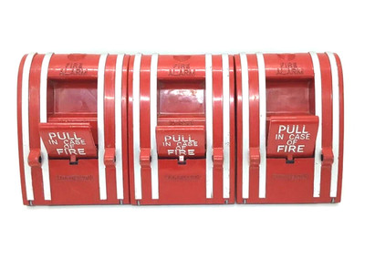 HONEYWELL XLS-270 FIRE ALARM PULL STATION XLS-270 LOT OF 3 (USED)