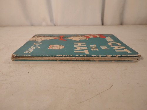 Vintage Dr Suess 1957 The Cat In The Hat 1st First Edition Book Club - Picture 5 of 12