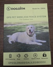DOGOITM Wireless GPS Pet Fence System - Outdoor - Electric Collar - MultiDog New