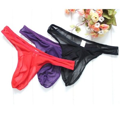 Manuelle Messung Herren G-String Tanga 92% Polyamid Stoff durchschnittliche Grö