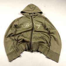 Billabong Hoodie Brown Zip Up Y2K Surf Skate Vintage Streetwear Rare Piece