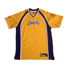 VTG Nike Team Men's Large Los Angeles Lakers Warm-up Shooting Shirt Jersey