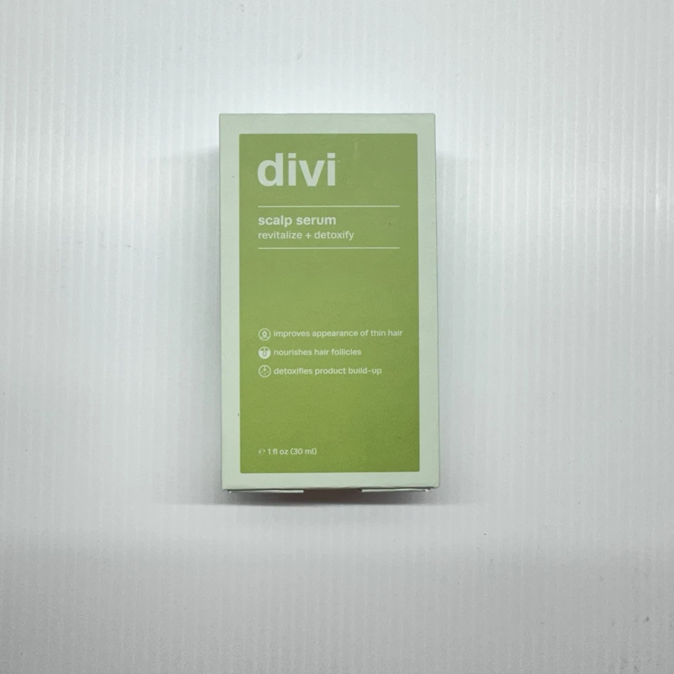 Case Of 12 X Divi Scalp Serum Revitalize Detoxify 1 Oz 30 mL For Thin Hair - Image 2 of 4
