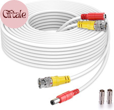 BNC Cable,150Ft All-In-One Siamese BNC Video and Power Security Camera Wire, CCT