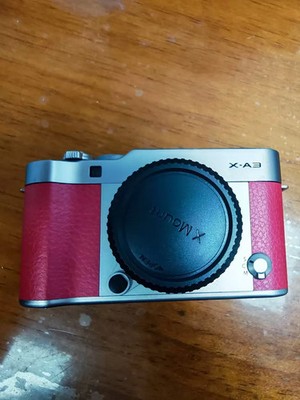 FUJIFILM X-A3 24MP APS-C CMOS Mirrorless Camera RED Body Only English language
