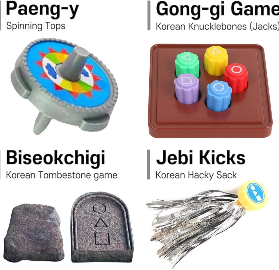 Korean Traditional Gamesgonggi Korean Games Traditional Games Capture Toys, Mult Foto 2 de 4