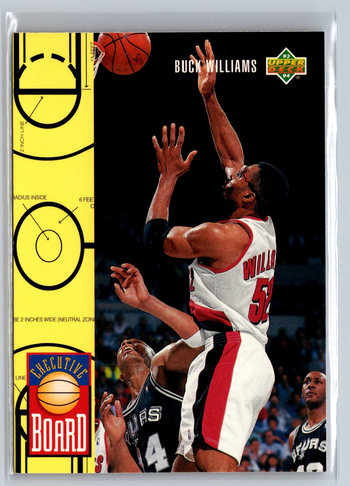 1993-94 Upper Deck #429 Buck Williams Portland Trail Blazers