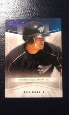 Russ Adams Blue Jays 2005 Skybox Autographics Purple Fleer No Serial # 1/1? WOW