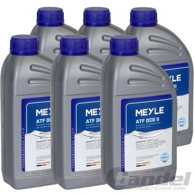 6x 1L MEYLE ATF DCG II DOPPELKUPPLUNGSGETRIEBEÖL auch passend für VW DSG BMW DKG