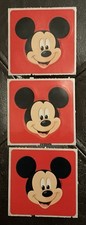 Lot of 3 Sheets of Disney MICKEY MOUSE SCRAPBOOK STICKERS from Sandylion