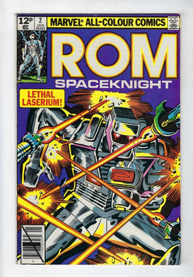 Rom: Spaceknight # 2 Marvel Comics Jan 1980 FN