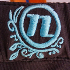Novara Women s Padded Cycling Shorts Black/Blue Pockets Zip Pocket Size L