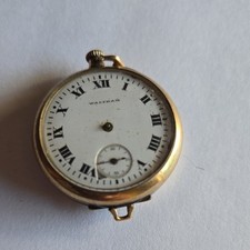 Waltham Pocketwatch B B Royal 20 Years Gold Filled- AWWCO