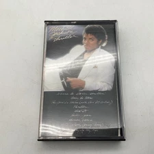 Michael Jackson Thriller Cassette Tape 1982 Epic Records CBS Inc QET 38112 Works