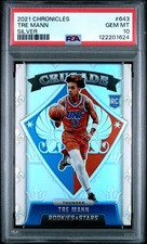 2021 PANINI CHRONICLES SILVER #643 TRE MANN PSA 10