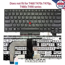 New US Keyboard for Lenovo Thinkpad T440 T460 T470 T480 T14 Gen P14s Gen 123456
