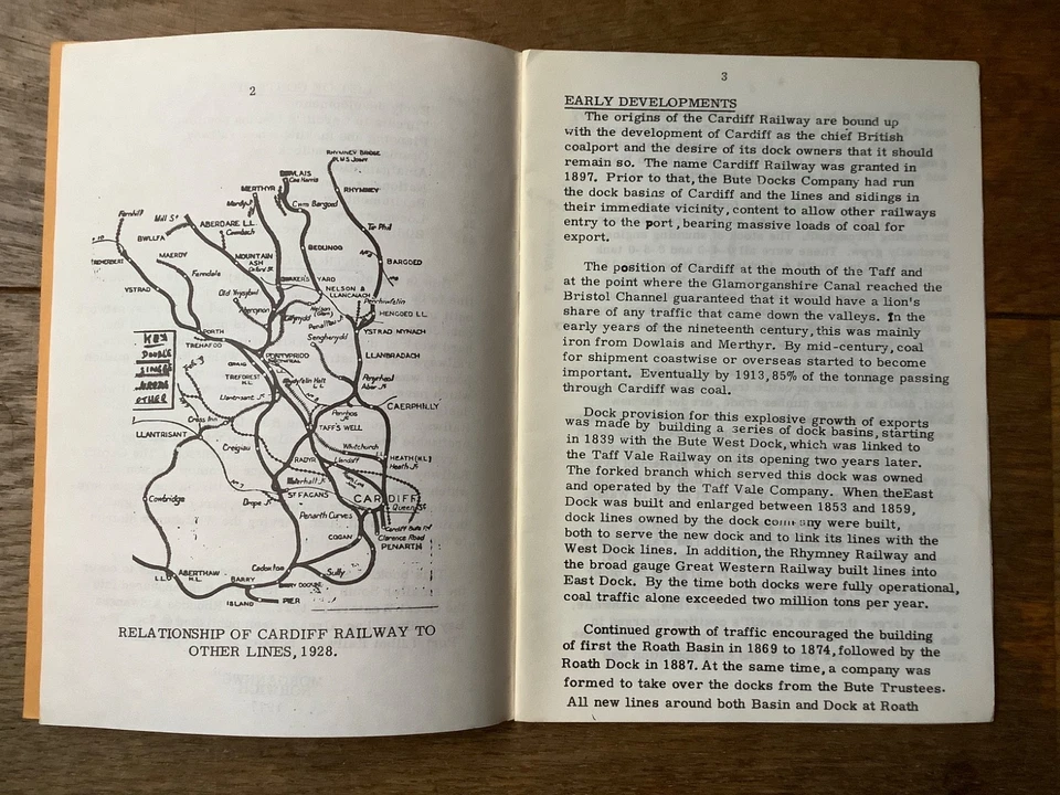 The Cardiff Railway by S. Richards, “ Morgannwg” 1977 Pbk - Image 4 of 4