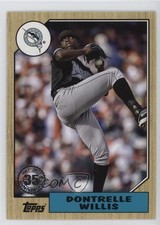 2022 Series 1 1987 Topps Baseball 35th Anniversary Dontrelle Willis #T87-34 3a0