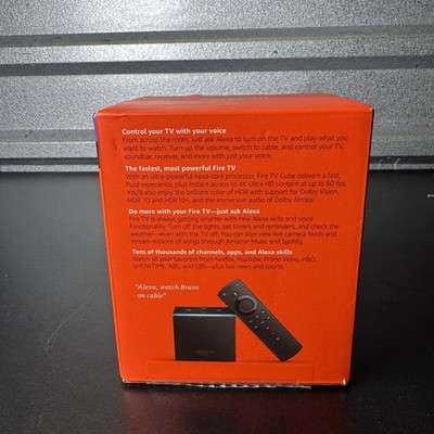 Amazon Fire TV Cube (2nd Gen) 4K Ultra HD Streaming Media Player