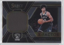 2018-19 Panini Select X-Factor Memorabilia Jarrett Allen #XF-JAL