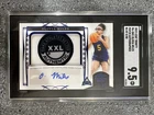 2022-23 Leaf Trinity OLIVIA MILES Rookie Patch Auto 5/40 JERSEY NUMBER SGC 9.5